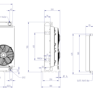 radiator racire ulei HY22502